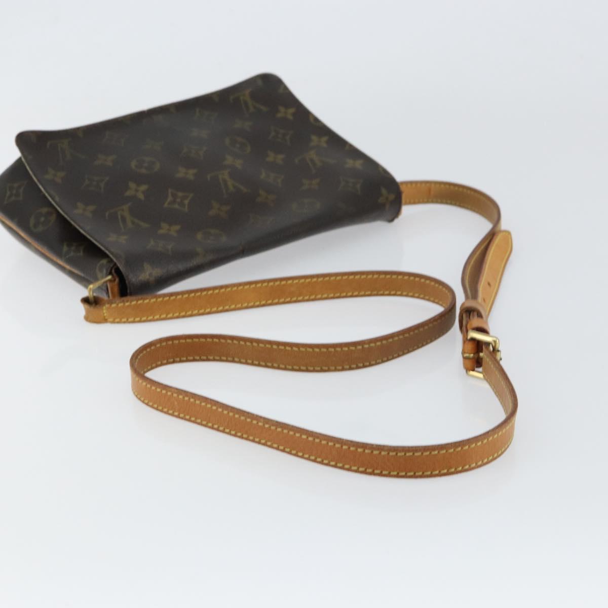 LOUIS VUITTON Monogram Musette Tango Long Strap Shoulder Bag M51388 Auth BA9143