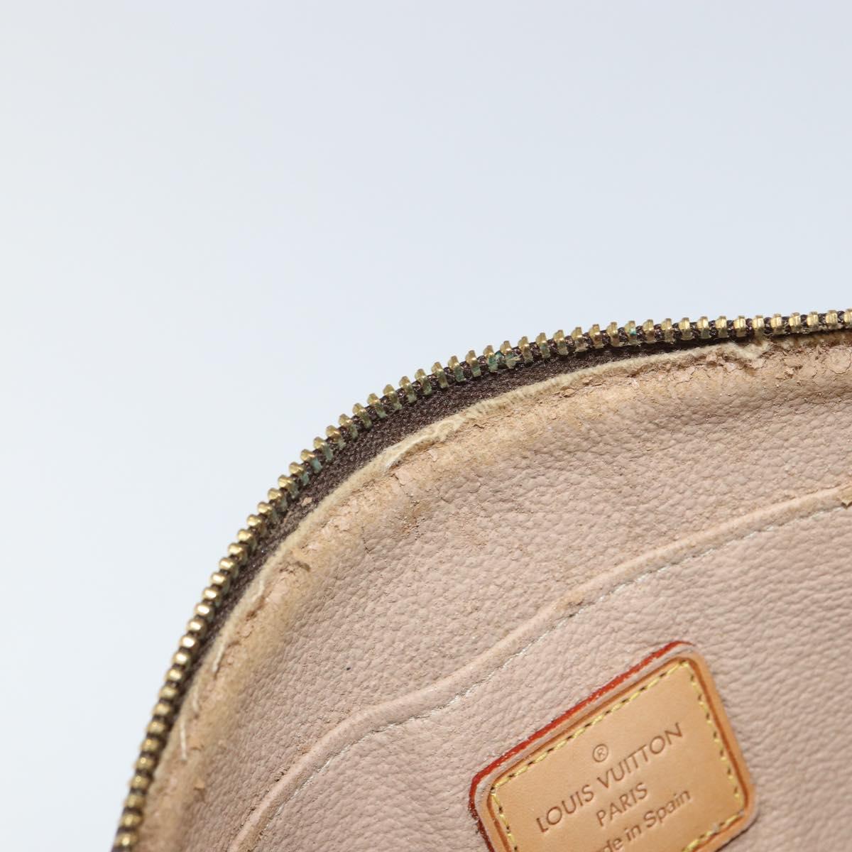 LOUIS VUITTON Monogram Pochette Cosmetic PM Pouch M43998 LV Auth BA9146