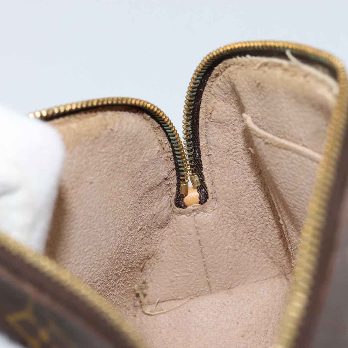 LOUIS VUITTON Monogram Pochette Cosmetic PM Pouch M43998 LV Auth BA9146