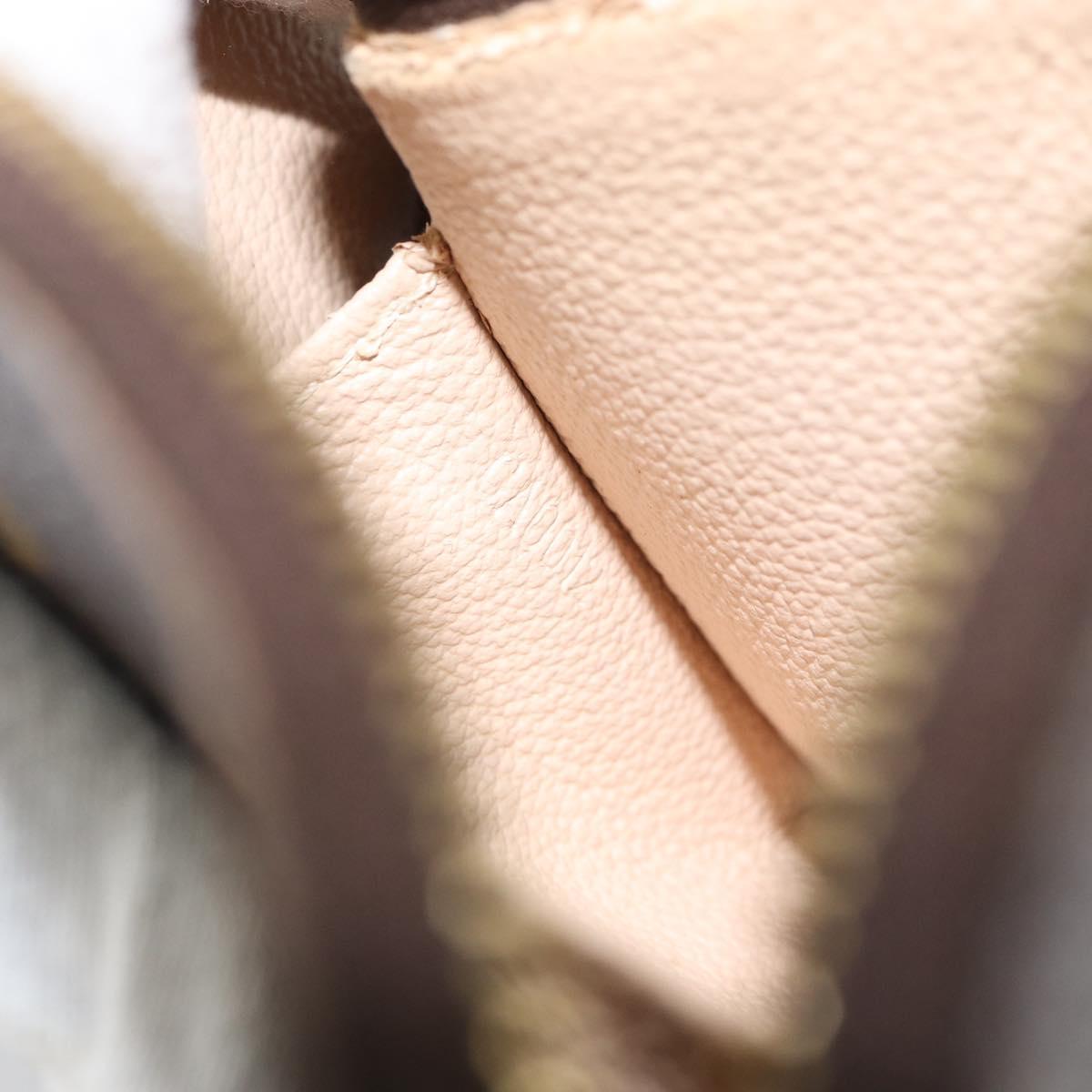 LOUIS VUITTON Monogram Pochette Cosmetic PM Pouch M43998 LV Auth BA9147
