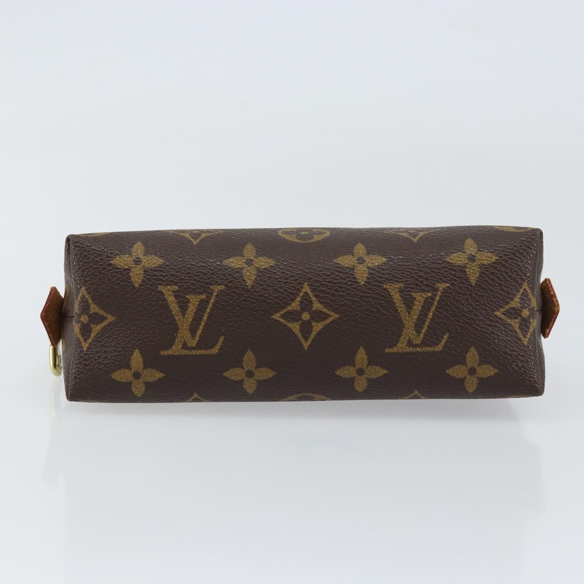 LOUIS VUITTON Monogram Pochette Cosmetic PM Pouch M43998 LV Auth BA9147