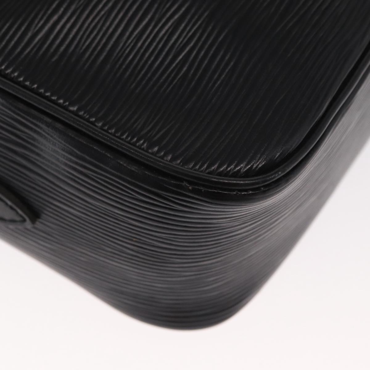 LOUIS VUITTON Epi Trocadero 27 Shoulder Bag Black M52312 LV Auth BA9151