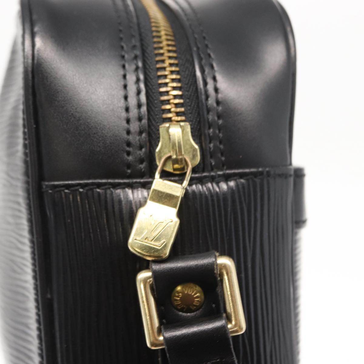 LOUIS VUITTON Epi Trocadero 27 Shoulder Bag Black M52312 LV Auth BA9151