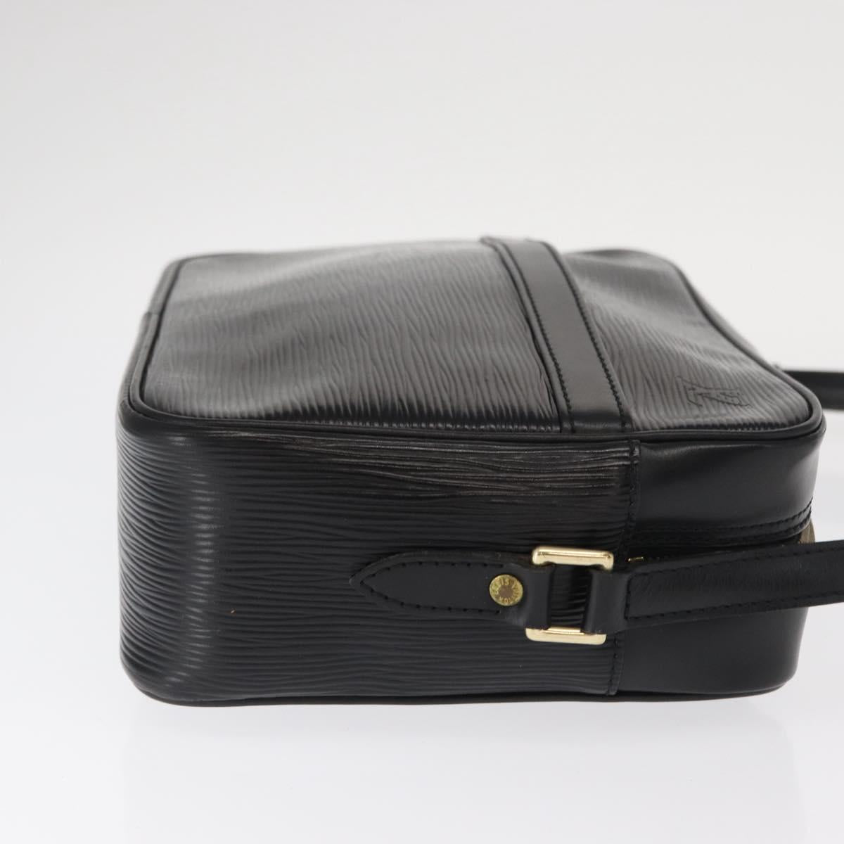 LOUIS VUITTON Epi Trocadero 27 Shoulder Bag Black M52312 LV Auth BA9151