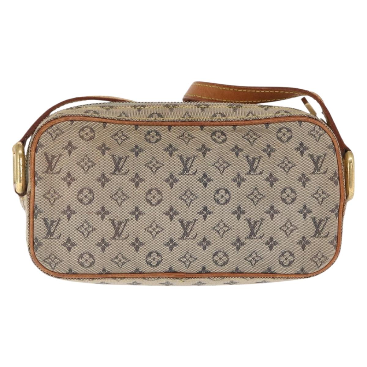 LOUIS VUITTON Monogram Mini Juliet MM Shoulder Bag Blue M92004 LV Auth BA9153