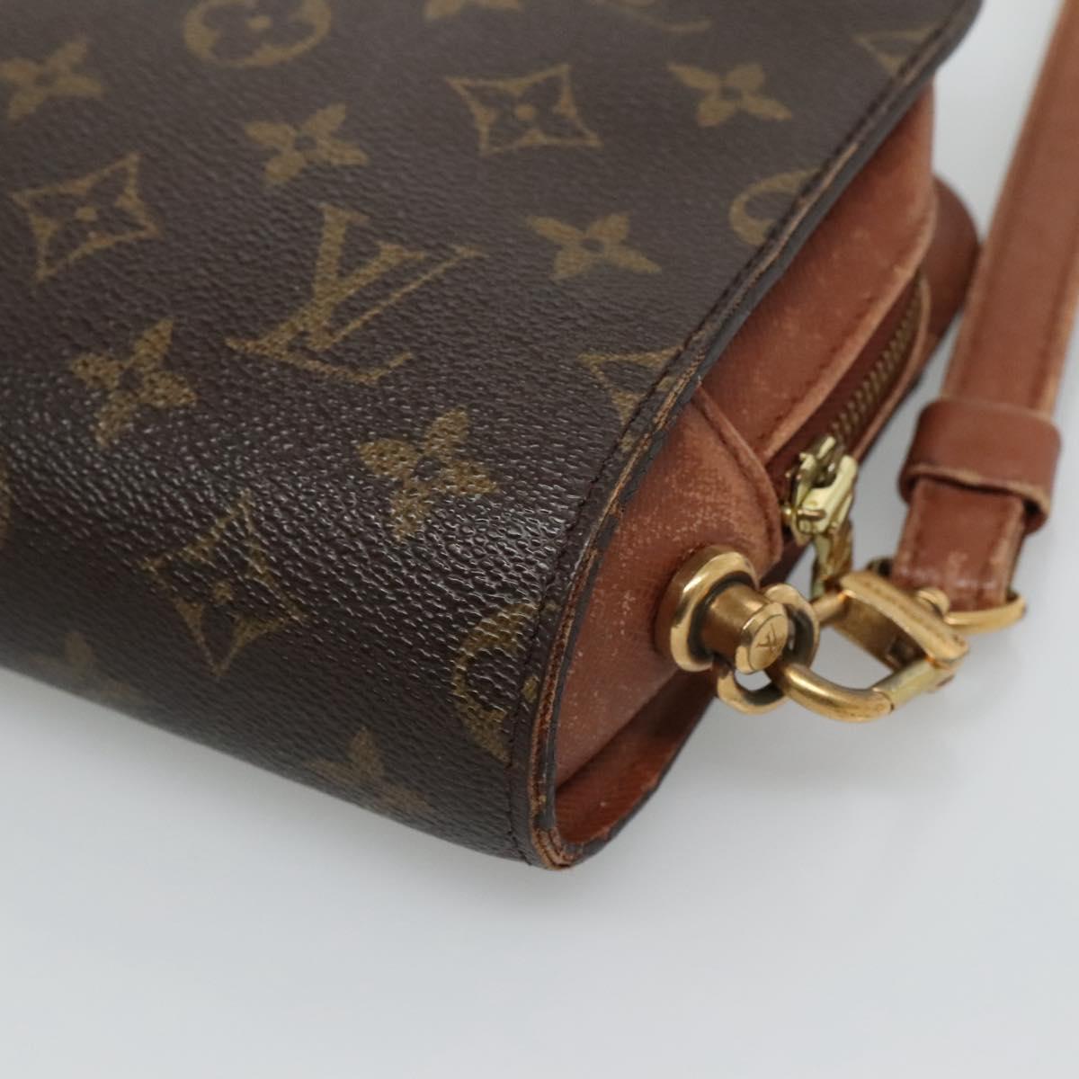 LOUIS VUITTON Monogram Orsay Clutch Bag M51790 LV Auth BA919