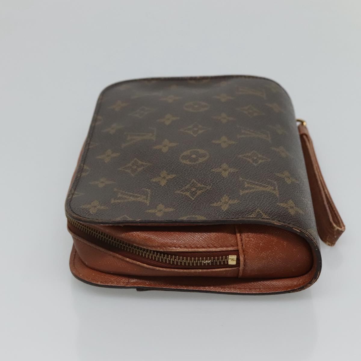 LOUIS VUITTON Monogram Orsay Clutch Bag M51790 LV Auth BA919