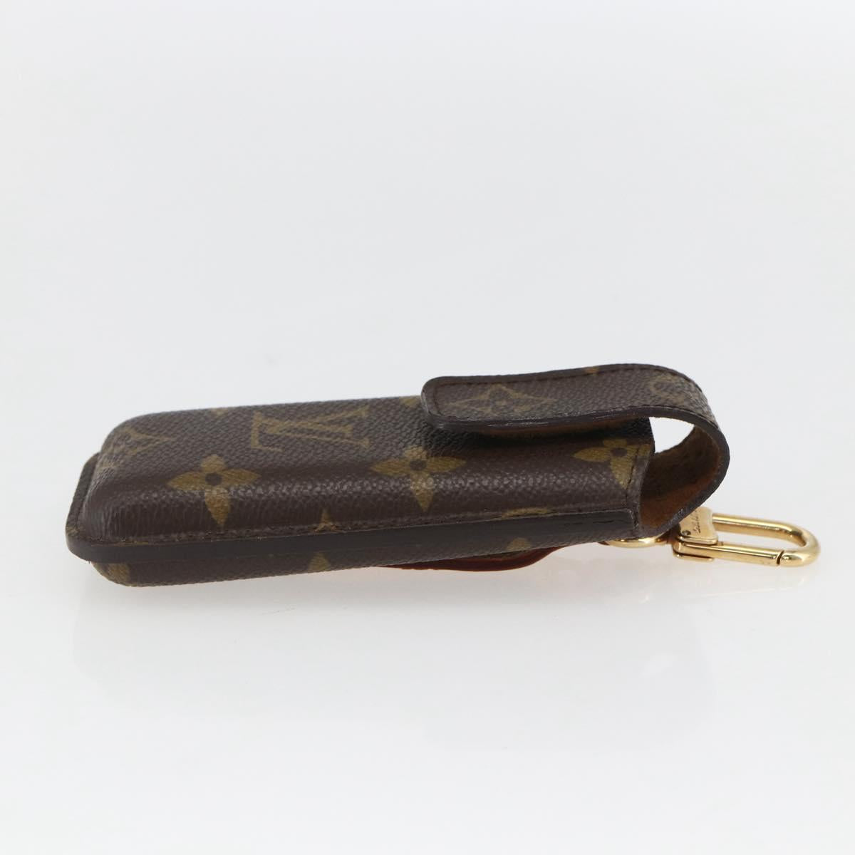 LOUIS VUITTON Monogram Etui Telephonne Japon Cell Phone Case M63050 Auth BA9204