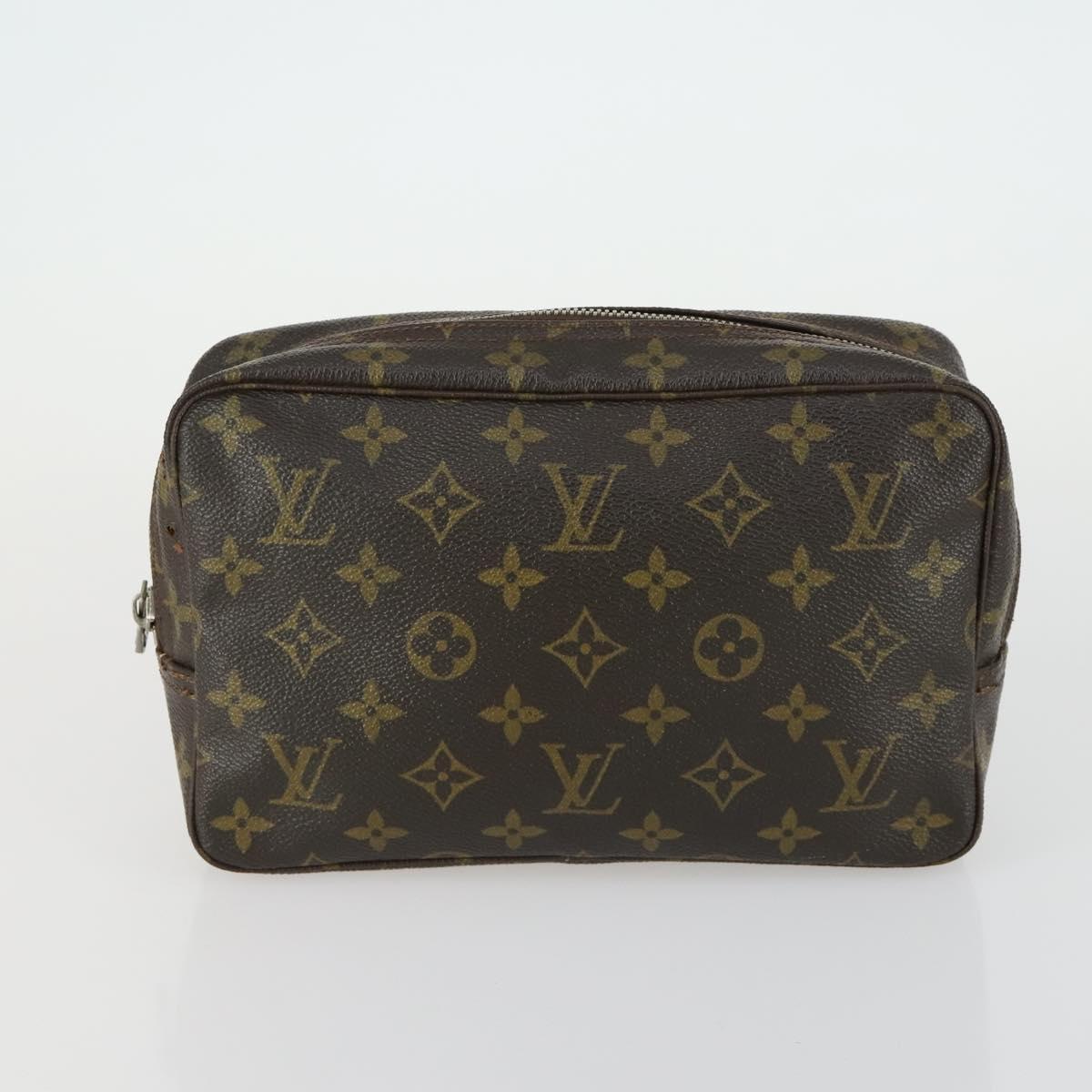 LOUIS VUITTON Monogram Vernis Epi Pouch 3 Set Yellow Beige LV Auth BA9212