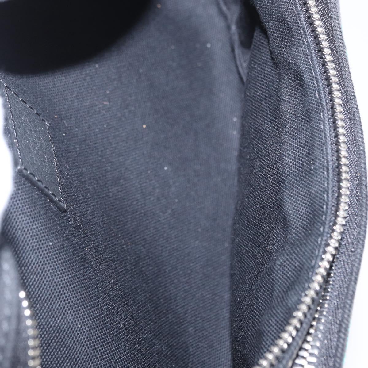 LOUIS VUITTON Monogram Denim Rush Bum Bag Denim Black M13961 Auth BA9222SAM