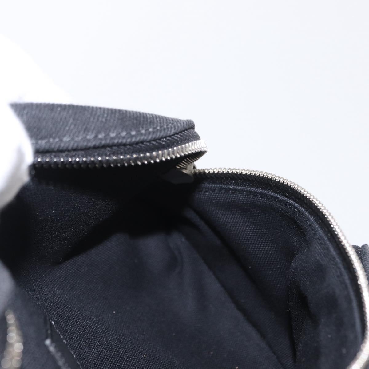 LOUIS VUITTON Monogram Denim Rush Bum Bag Denim Black M13961 Auth BA9222SAM