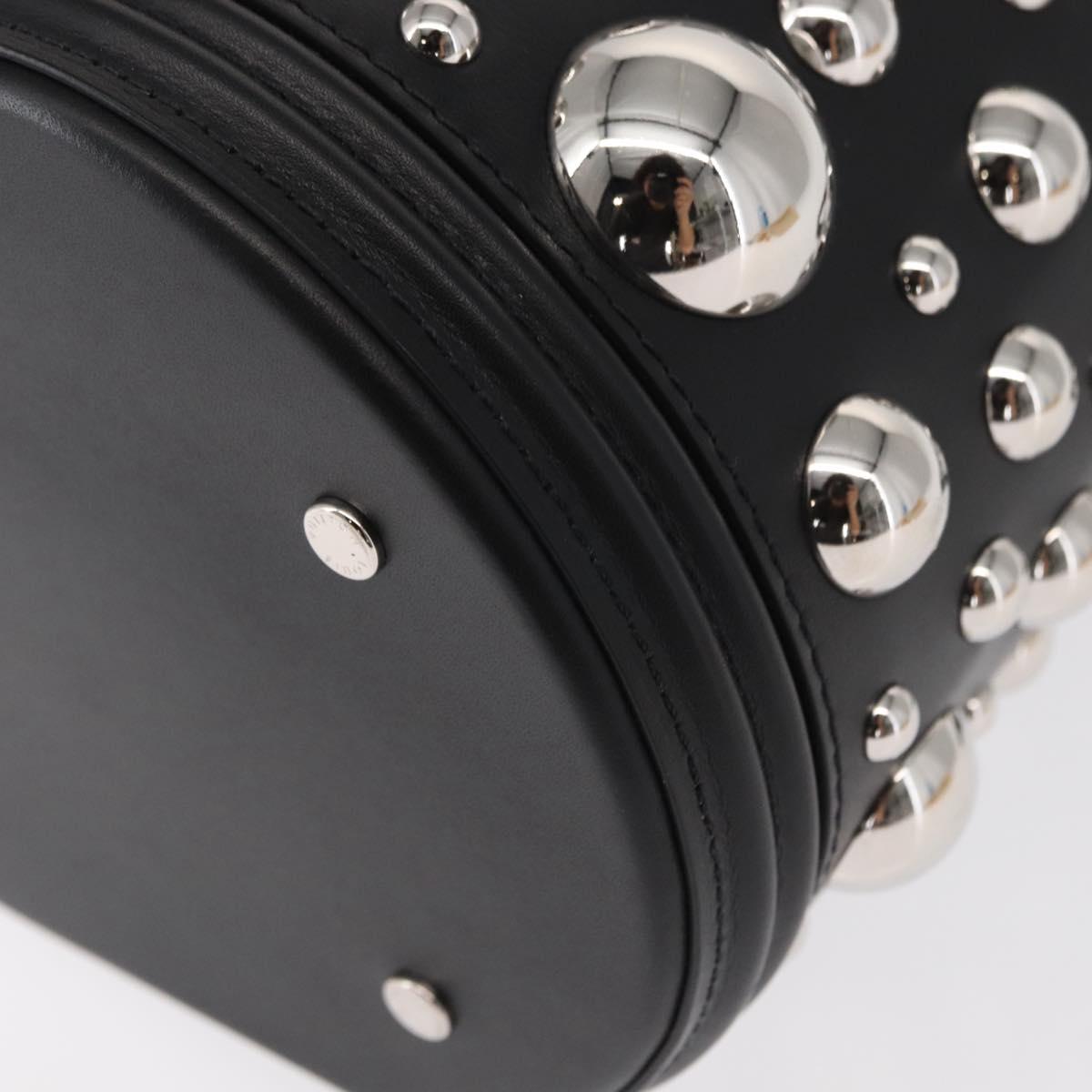 LOUIS VUITTON LVxYK Cannes Hand Bag Leather Black M21667 LV Auth BA9227SM