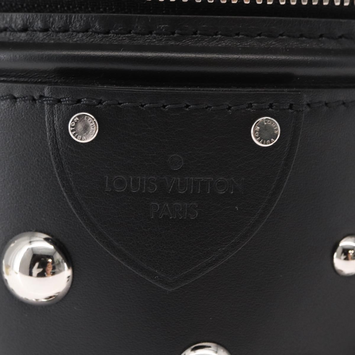 LOUIS VUITTON LVxYK Cannes Hand Bag Leather Black M21667 LV Auth BA9227SM