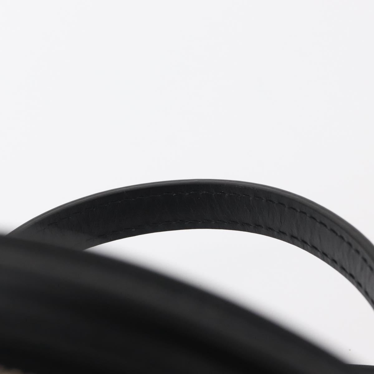 LOUIS VUITTON LVxYK Cannes Hand Bag Leather Black M21667 LV Auth BA9227SM