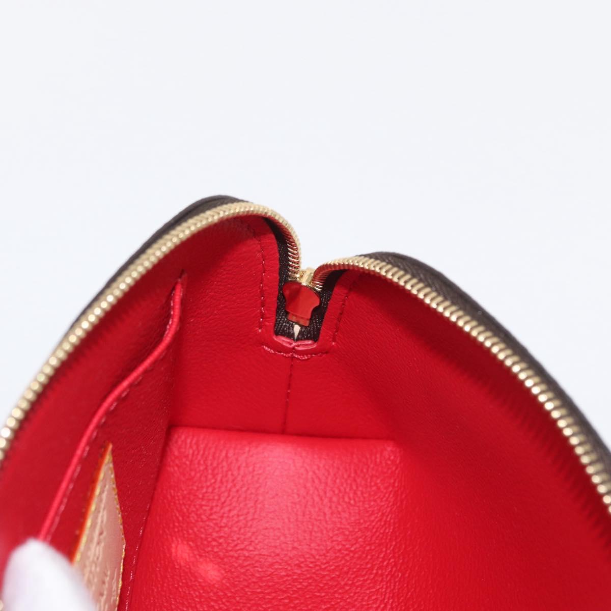 LOUIS VUITTON Monogram Cherry Pochette Cosmetic PM Pouch M13766 LV Auth BA9228SM