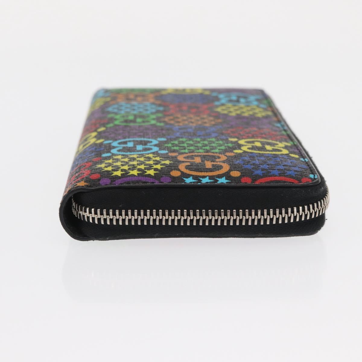GUCCI GG Psychedelic Long Wallet Multicolor 601079 Auth BA9230V