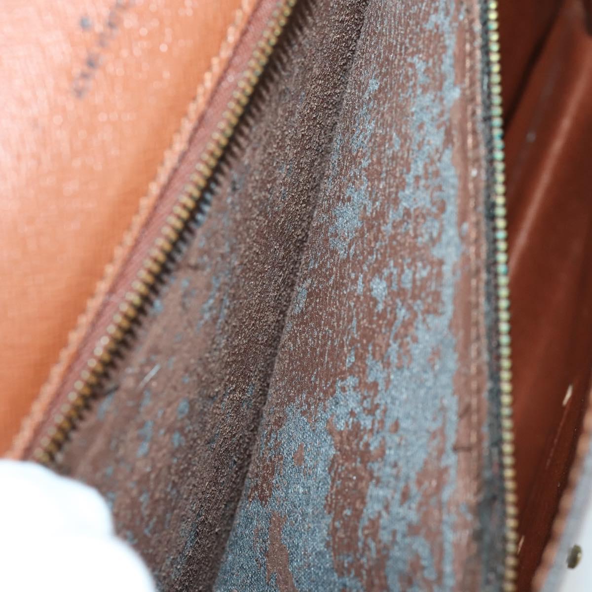 LOUIS VUITTON Monogram Porte Documents Bandouliere Bag M53338 LV Auth BA9240