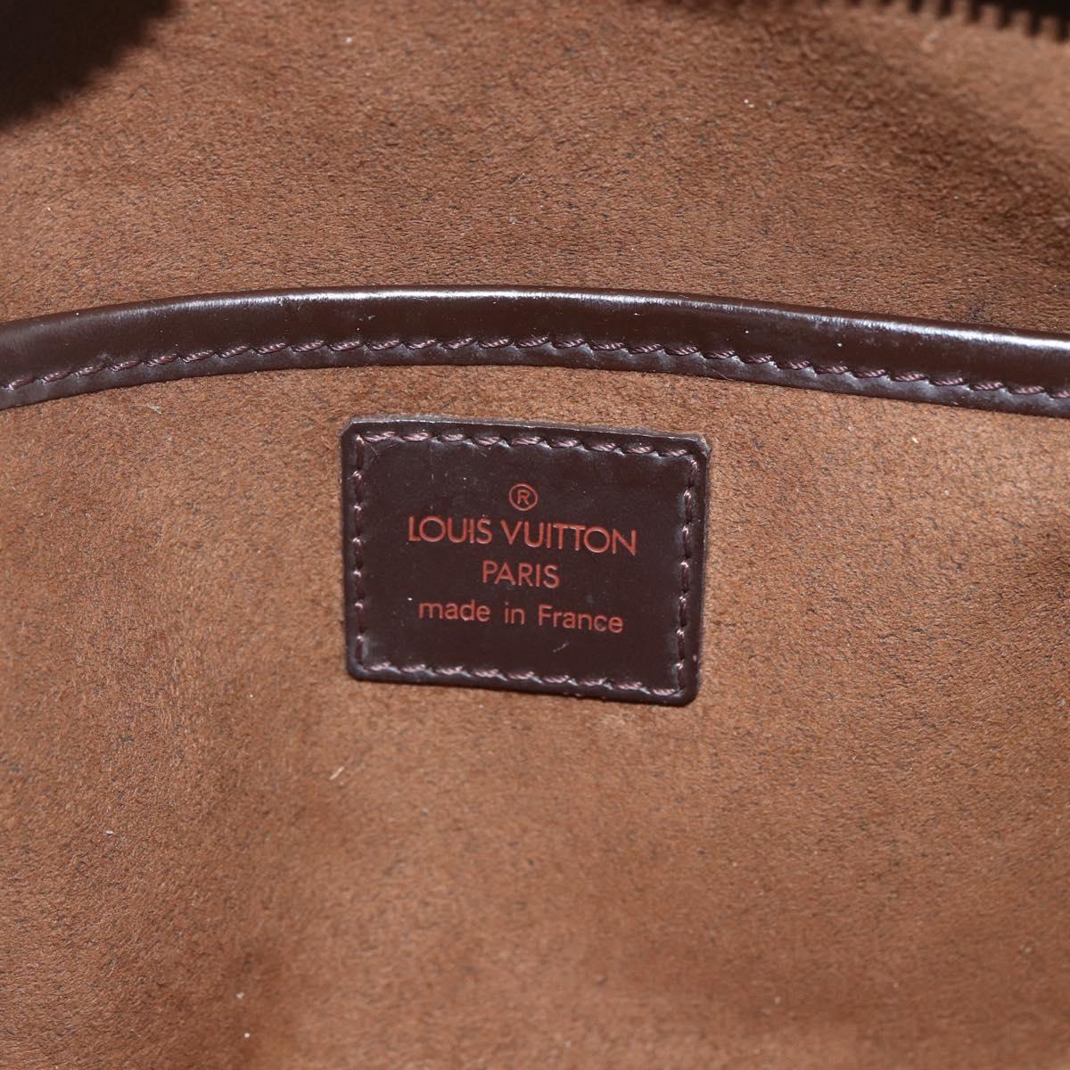LOUIS VUITTON Damier Ebene Saint Louis Clutch Bag N51993 LV Auth BA9242