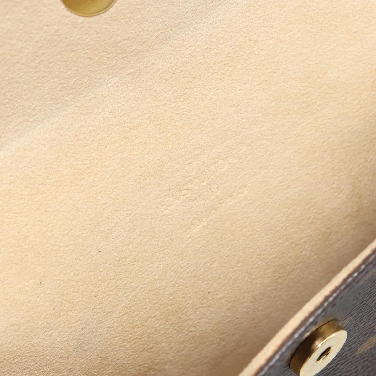 LOUIS VUITTON Monogram Pochette Florentine Waist bag M51855 LV Auth BA9268