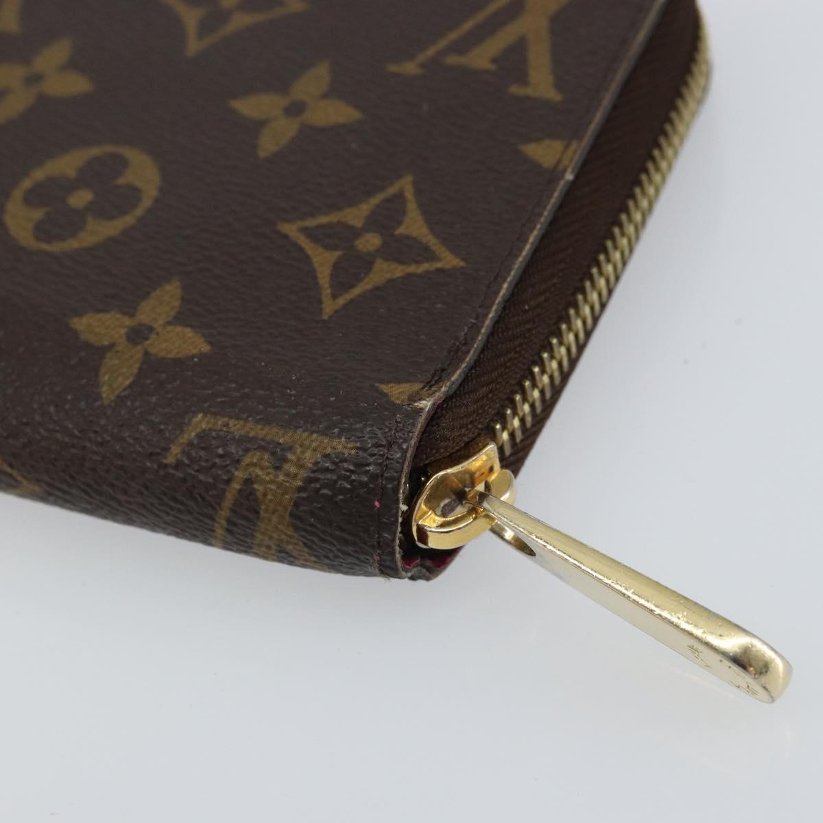 LOUIS VUITTON Monogram Holiday collection Zippy Wallet M63379 LV Auth BA9270