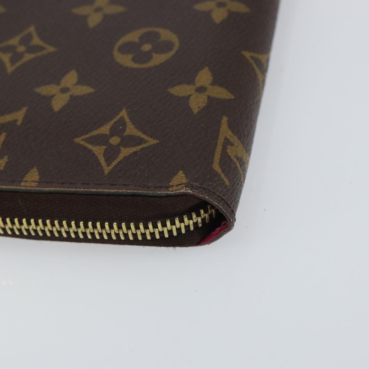 LOUIS VUITTON Monogram Holiday collection Zippy Wallet M63379 LV Auth BA9270