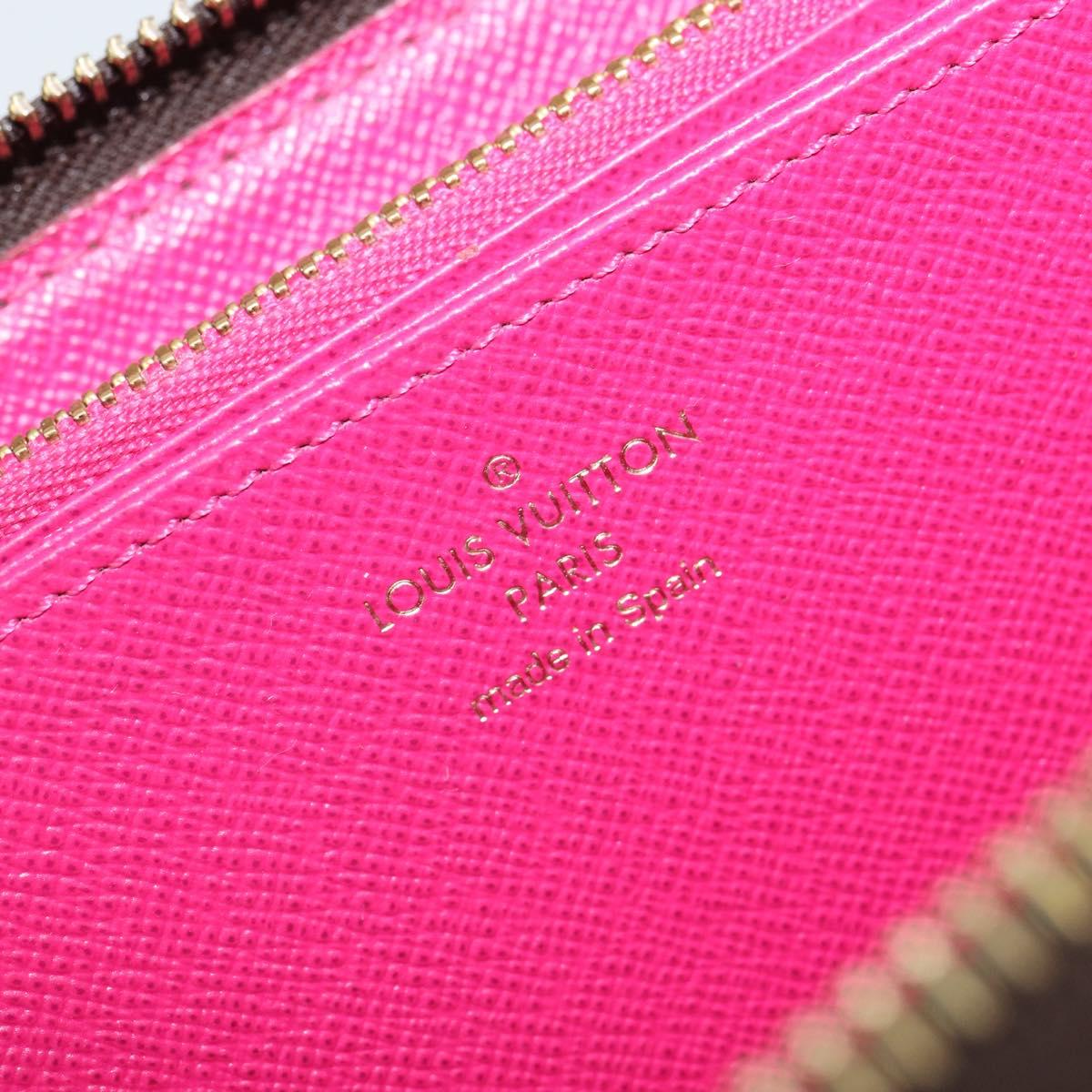 LOUIS VUITTON Monogram Holiday collection Zippy Wallet M63379 LV Auth BA9270