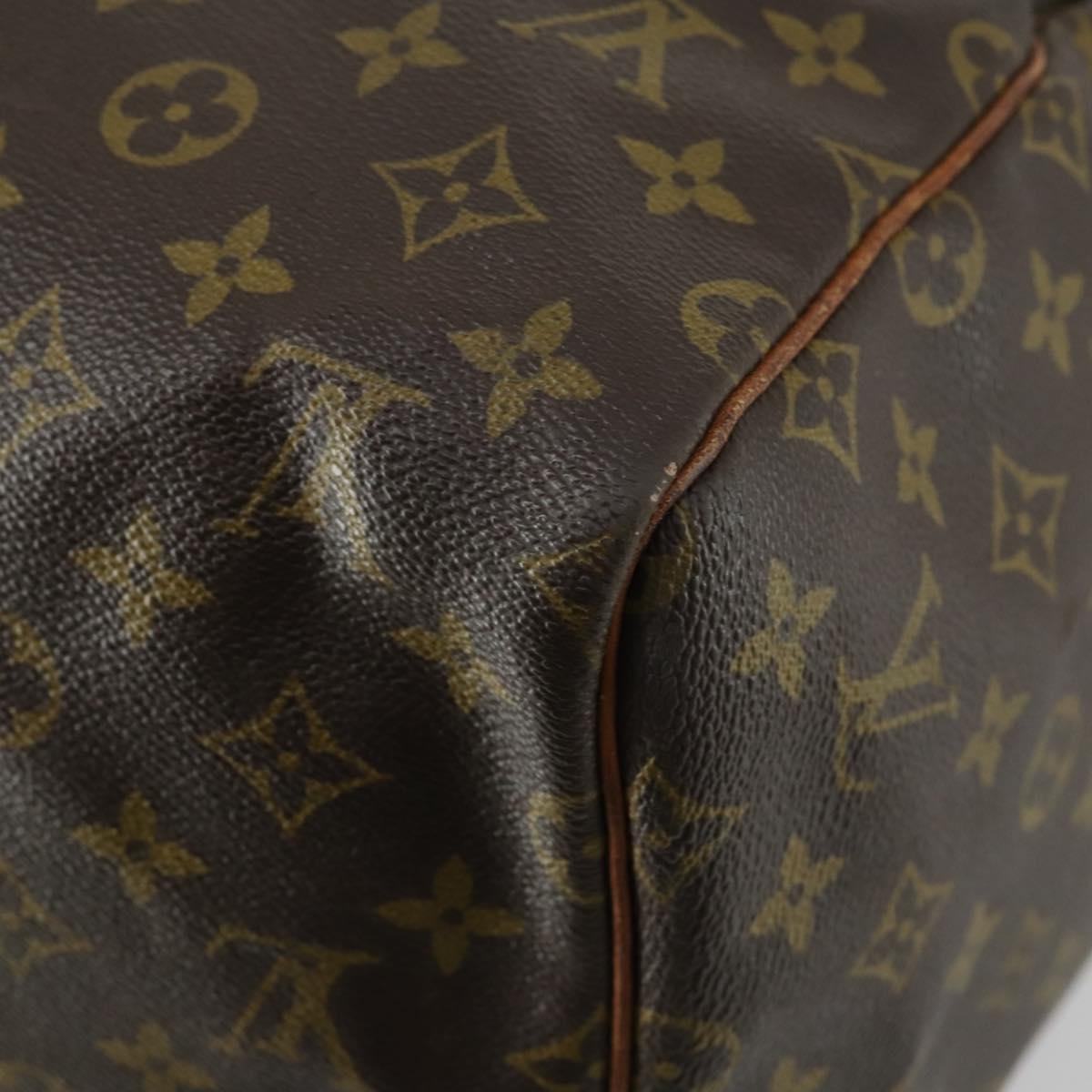LOUIS VUITTON Monogram Keepall 55 Boston Bag M41424 LV Auth BA9282