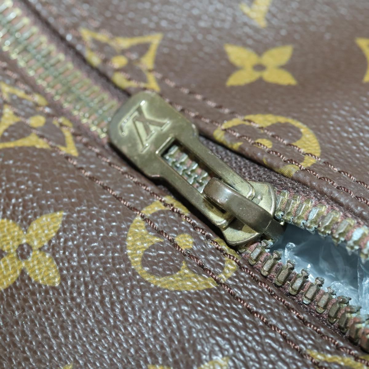 LOUIS VUITTON Monogram Keepall 55 Boston Bag M41424 LV Auth BA9282