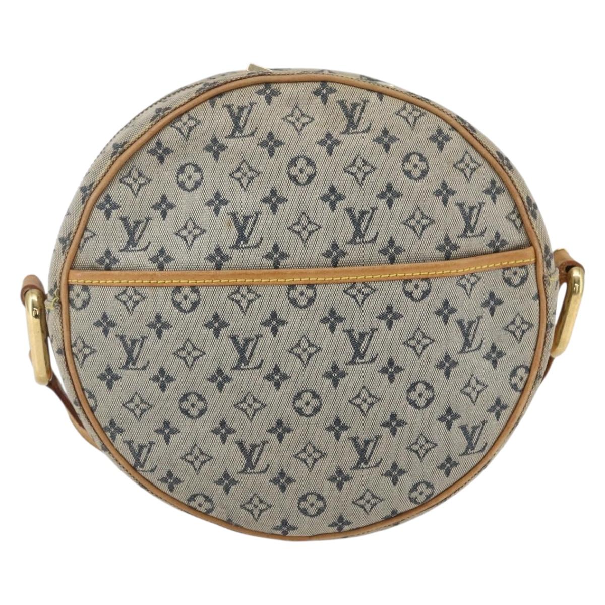 LOUIS VUITTON Monogram Mini Jeanne GM Shoulder Bag Blue M92000 LV Auth BA9290