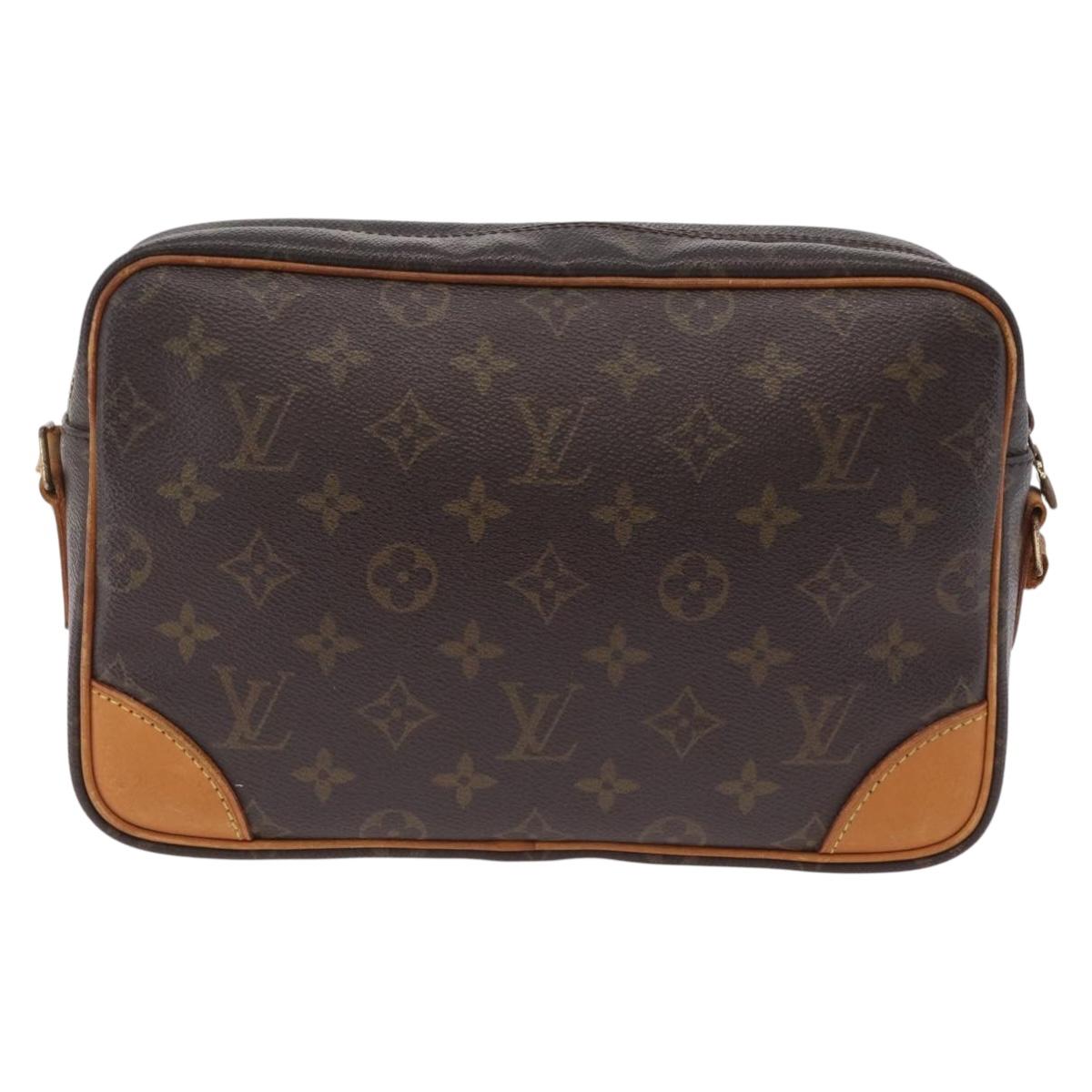 LOUIS VUITTON Monogram Trocadero 27 Shoulder Bag M51274 LV Auth BA9296