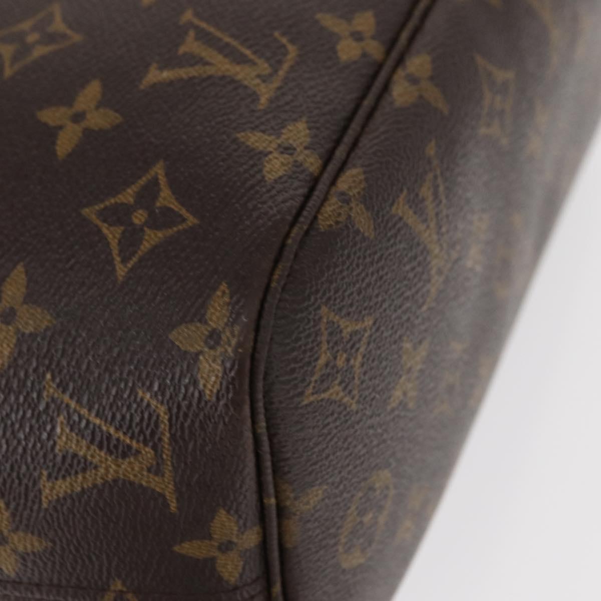 LOUIS VUITTON Monogram Neverfull PM Tote Bag M40155 LV Auth BA9297