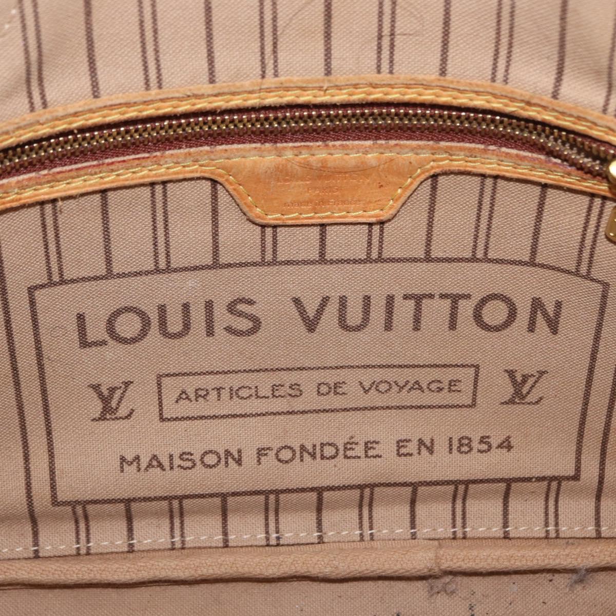 LOUIS VUITTON Monogram Neverfull PM Tote Bag M40155 LV Auth BA9297