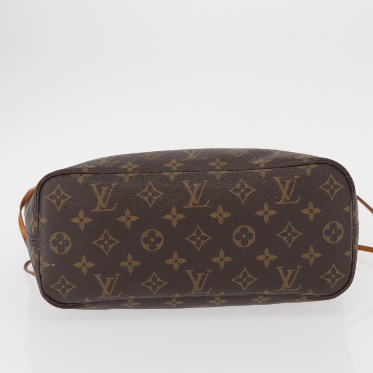 LOUIS VUITTON Monogram Neverfull PM Tote Bag M40155 LV Auth BA9297