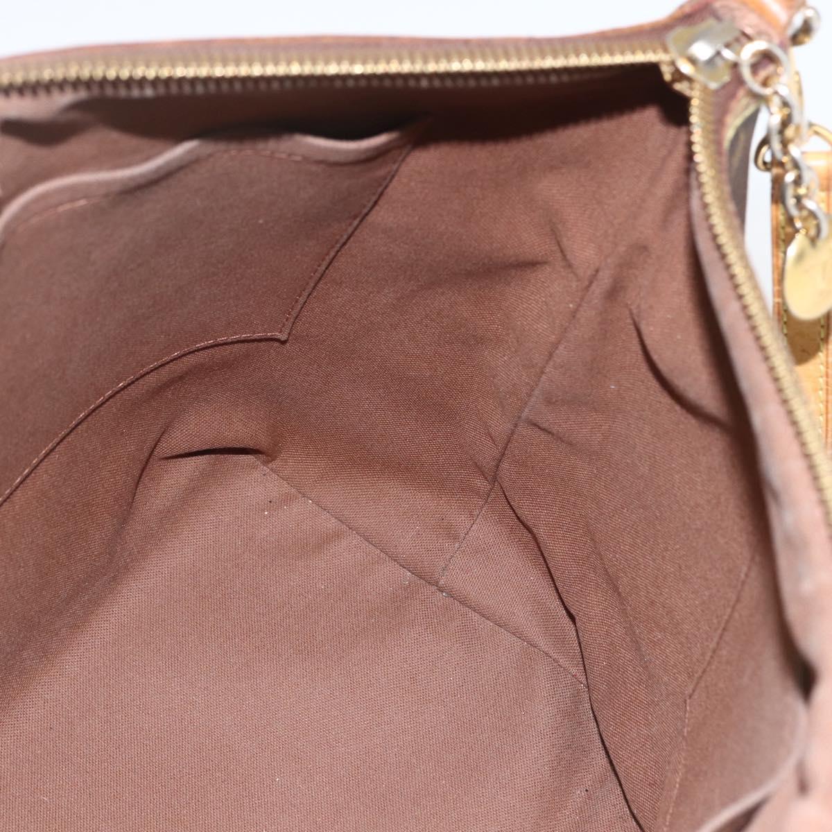 LOUIS VUITTON Monogram Palermo PM Tote Bag M40145 LV Auth BA9304