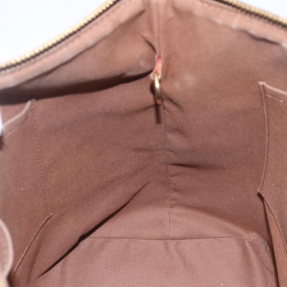 LOUIS VUITTON Monogram Palermo PM Tote Bag M40145 LV Auth BA9304