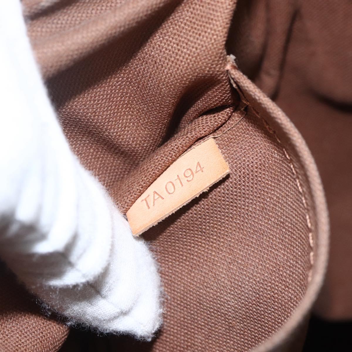 LOUIS VUITTON Monogram Palermo PM Tote Bag M40145 LV Auth BA9304