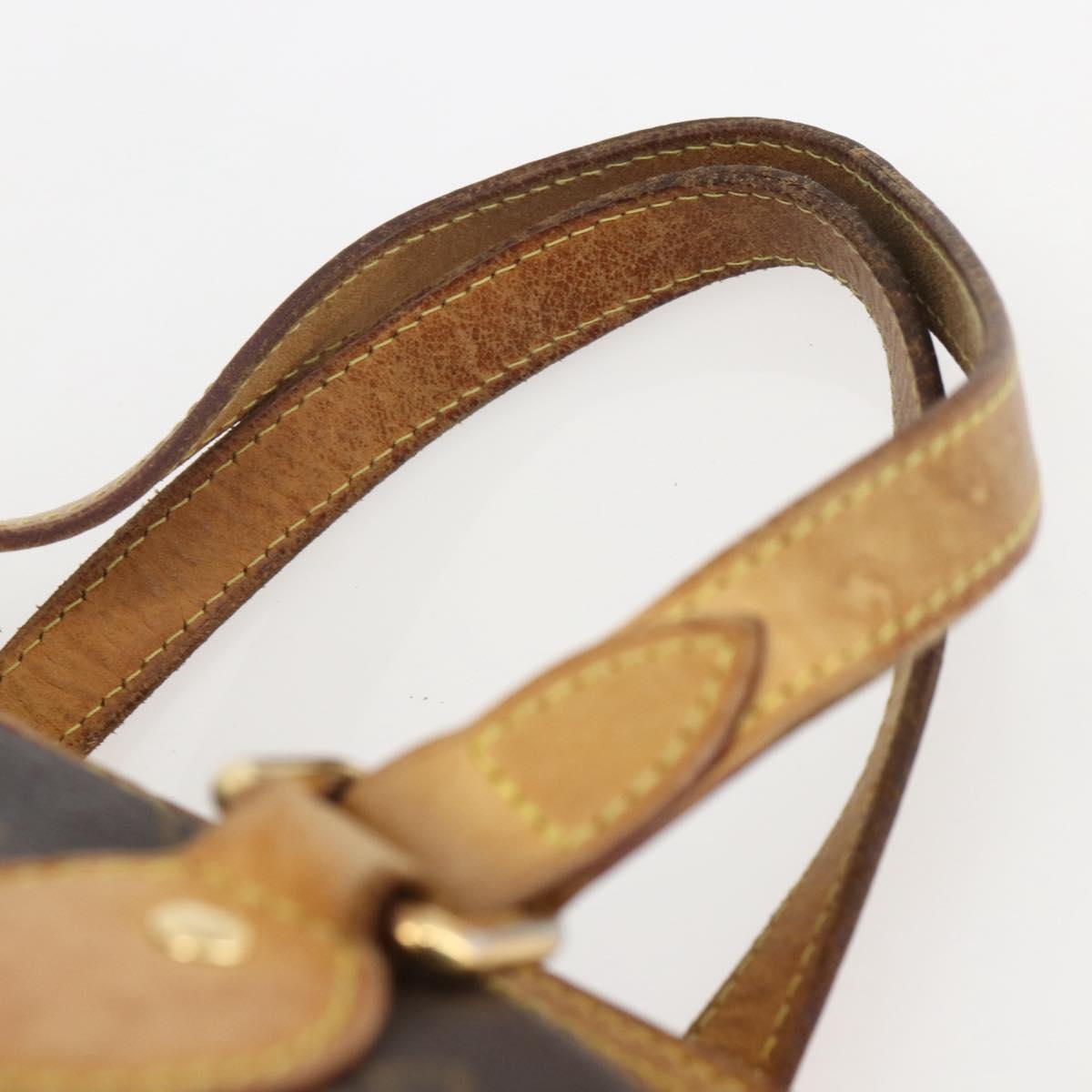 LOUIS VUITTON Monogram Palermo PM Tote Bag M40145 LV Auth BA9304
