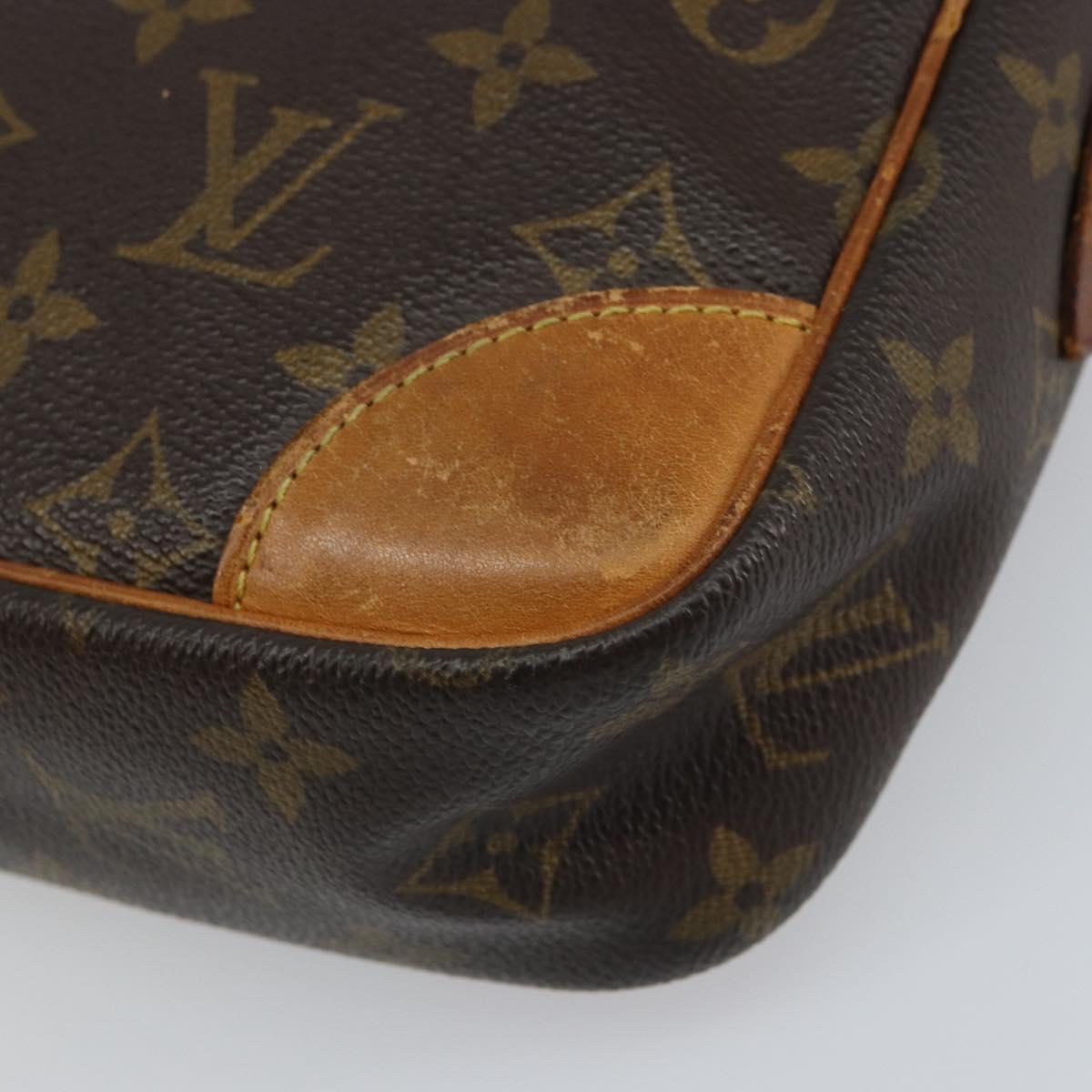 LOUIS VUITTON Monogram Compiegne 28 Clutch Bag M51845 LV Auth BA9307
