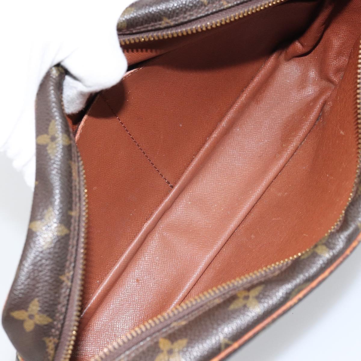 LOUIS VUITTON Monogram Compiegne 28 Clutch Bag M51845 LV Auth BA9307