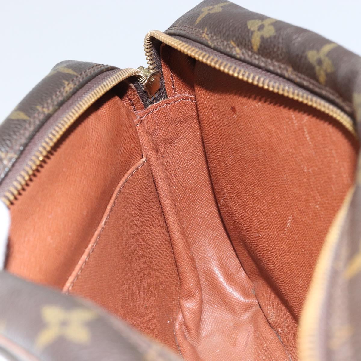 LOUIS VUITTON Monogram Compiegne 28 Clutch Bag M51845 LV Auth BA9307