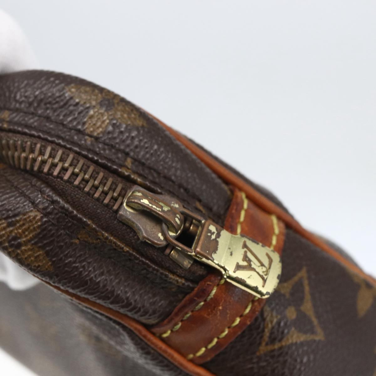 LOUIS VUITTON Monogram Marly Dragonne GM Clutch Bag M51825 LV Auth BA9309