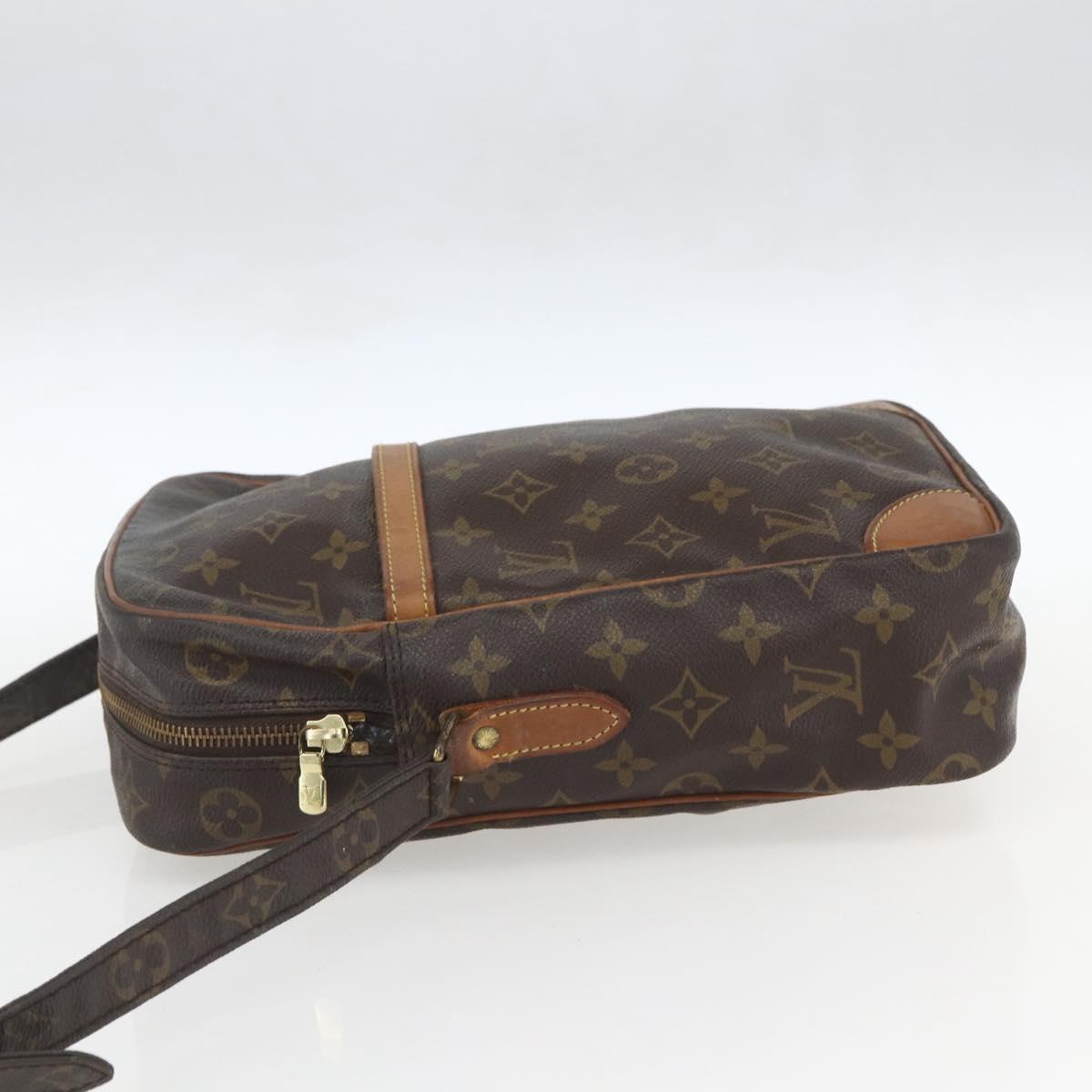 LOUIS VUITTON Monogram Danube MM Shoulder Bag M45264 LV Auth BA9320