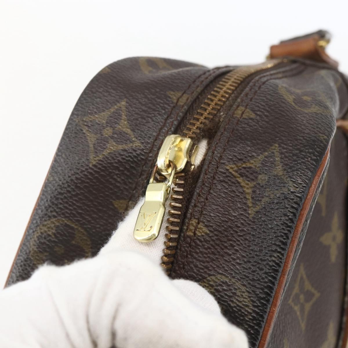 LOUIS VUITTON Monogram Danube MM Shoulder Bag M45264 LV Auth BA9320