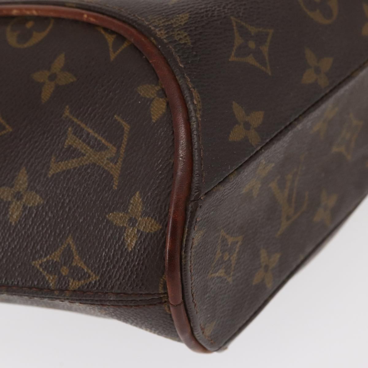LOUIS VUITTON Monogram Ellipse PM Hand Bag M51127 LV Auth BA9321