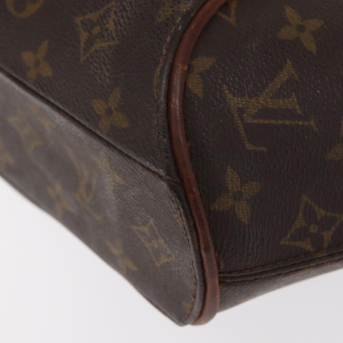 LOUIS VUITTON Monogram Ellipse PM Hand Bag M51127 LV Auth BA9321