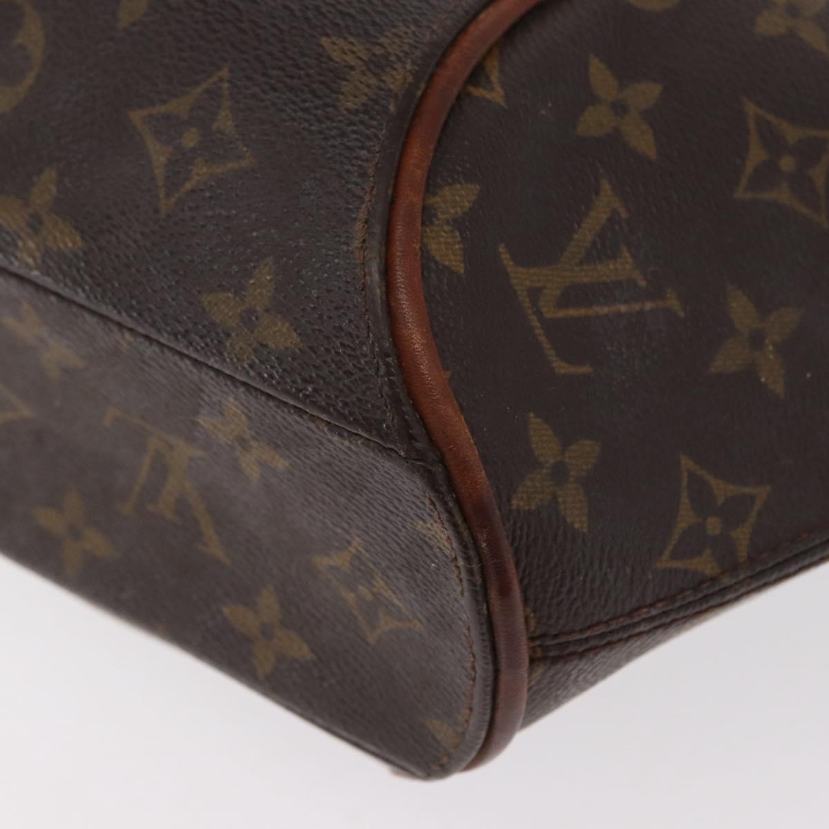 LOUIS VUITTON Monogram Ellipse PM Hand Bag M51127 LV Auth BA9321