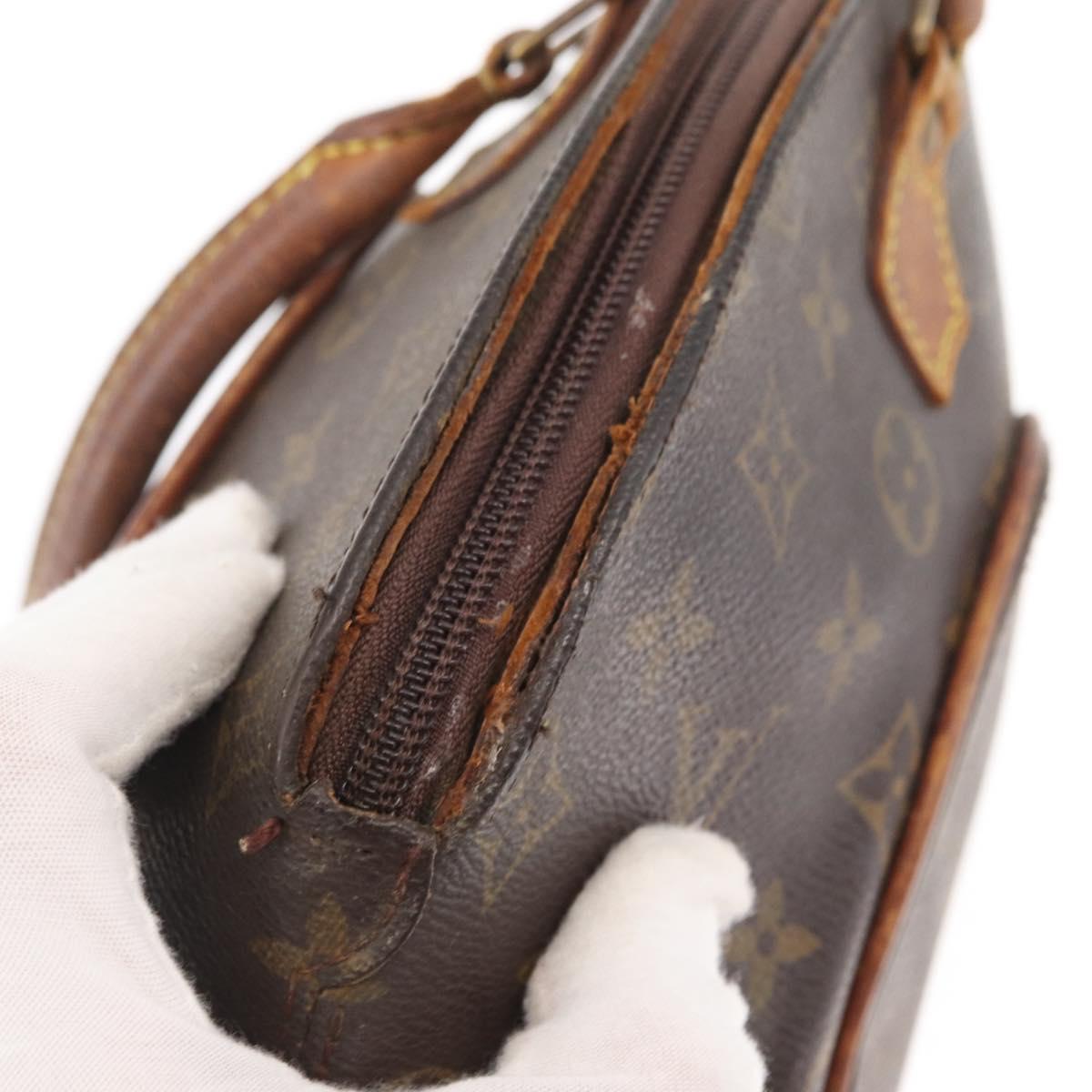 LOUIS VUITTON Monogram Ellipse PM Hand Bag M51127 LV Auth BA9321