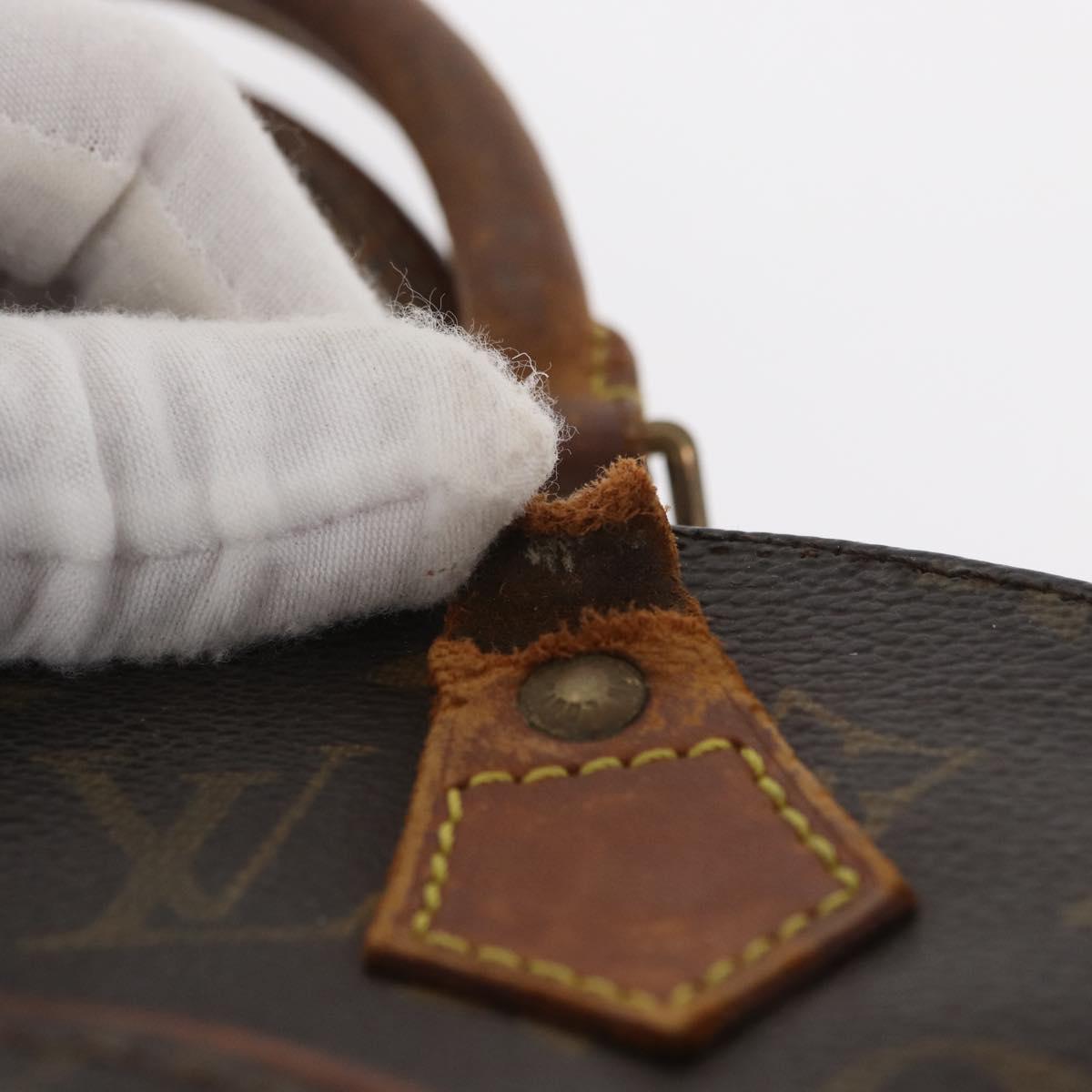 LOUIS VUITTON Monogram Ellipse PM Hand Bag M51127 LV Auth BA9321