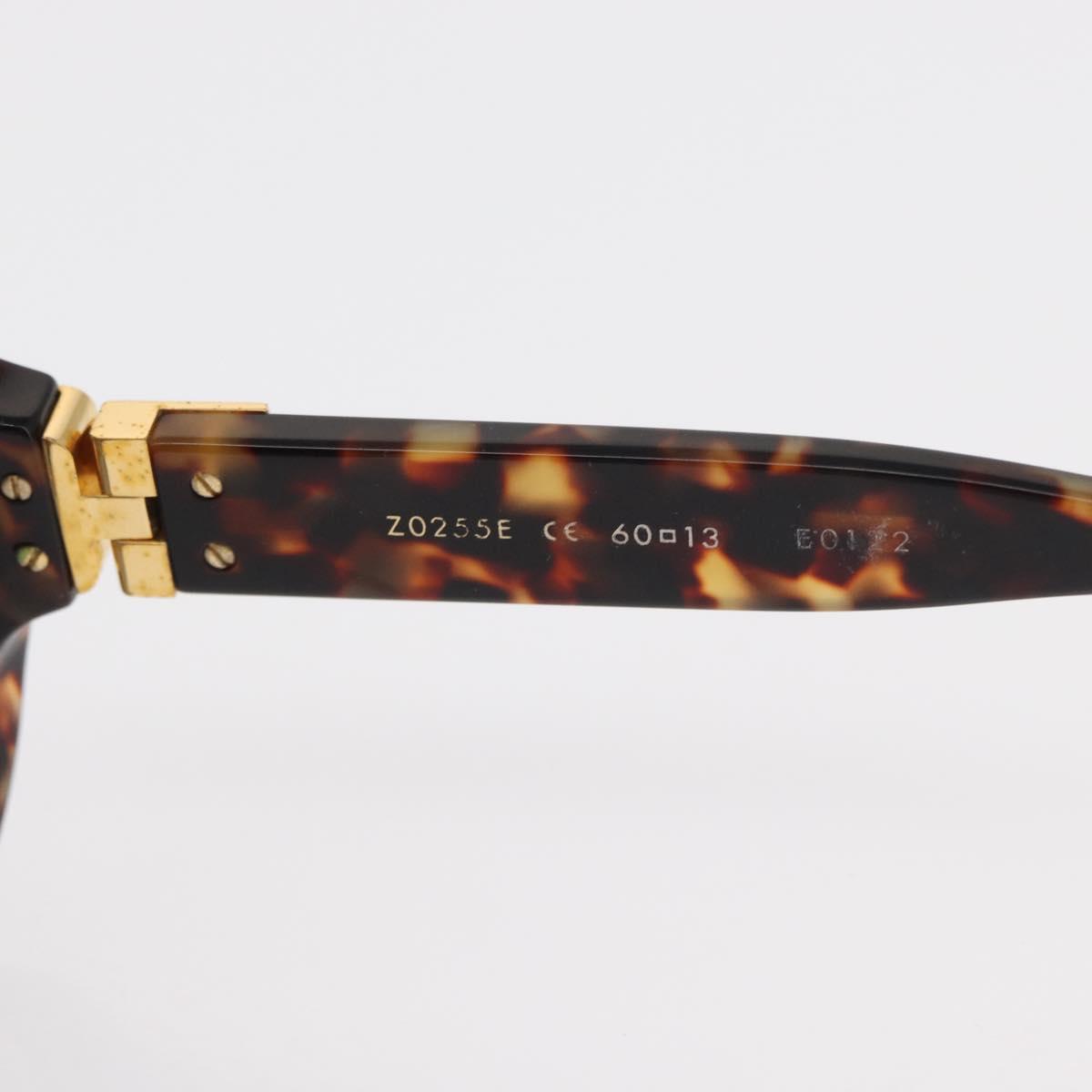 LOUIS VUITTON Supson Oversized Sunglasses plastic Brown LV Auth BA9323