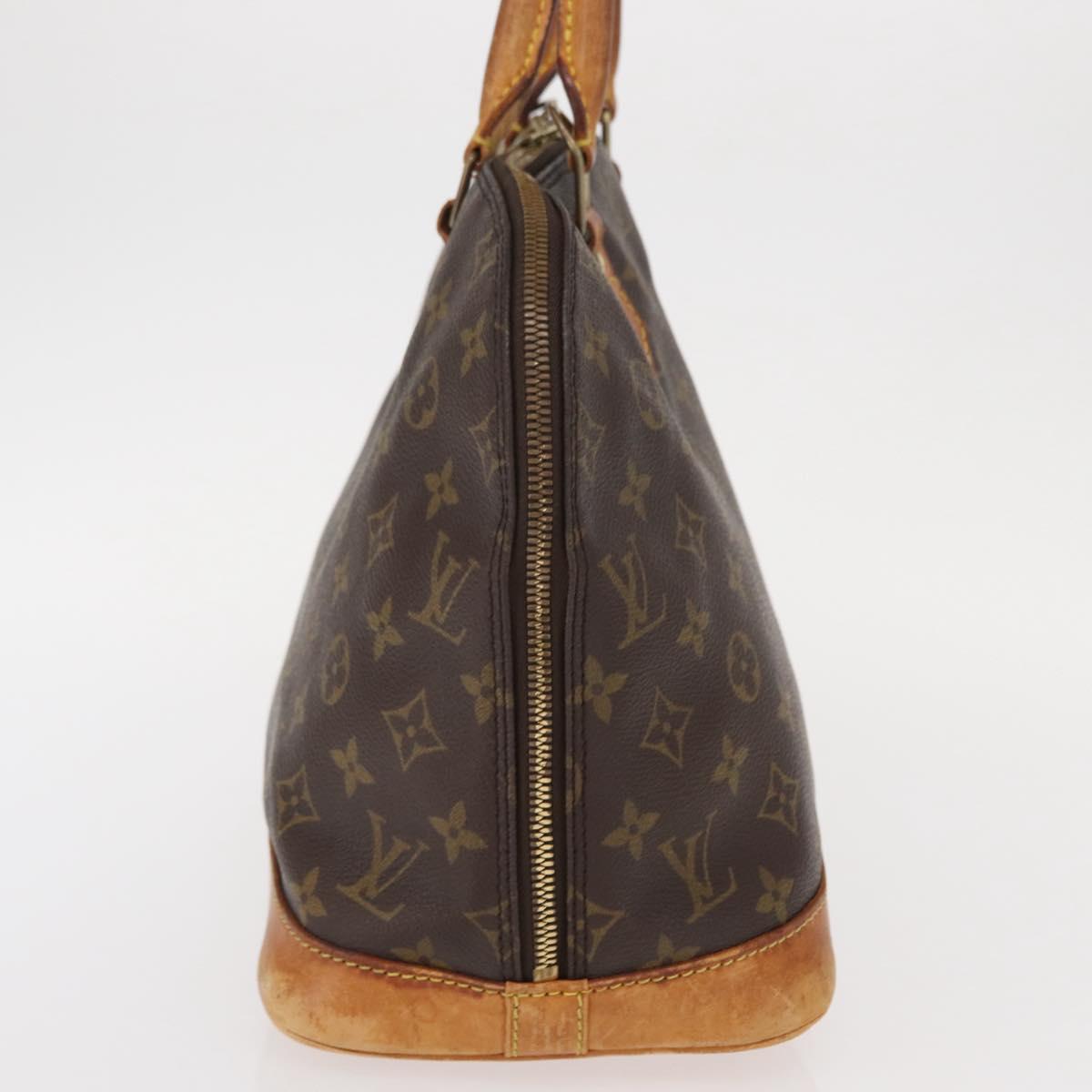 LOUIS VUITTON Monogram Alma Hand Bag M51130 LV Auth BA9326